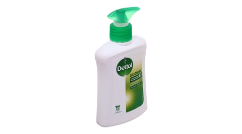 Nước rửa tay Dettol original làm sạch, diệt khuẩn chai 250g Chăm sóc toàn thân Nước, gel rửa tay