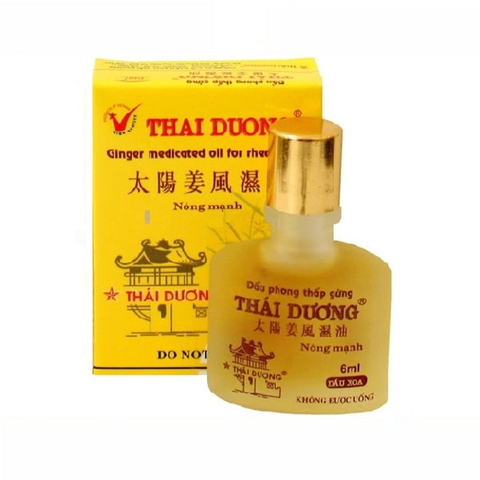 Dầu gừng Thái Dương (Chai 6 ml)