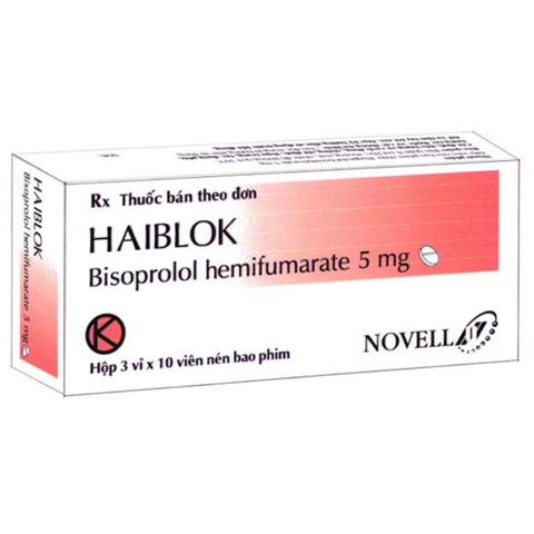 Haiblok 5mg (Hộp 3 vỉ x 10 viên)