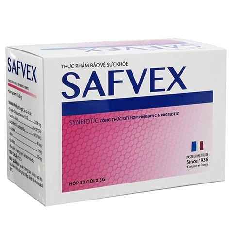 Safvex, hỗ trợ cải thiện tình trạng táo bón, đầy hơi, khó tiêu