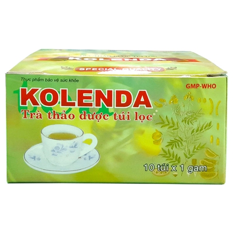 Trà thảo dược túi lọc Kolenda (Hà Thành) hộp 10 túi x 1g