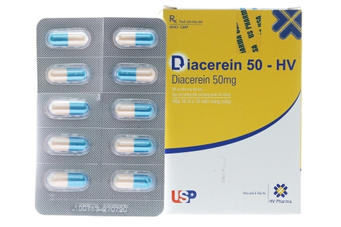 Diacerein - HV 50mg trị viêm xương khớp