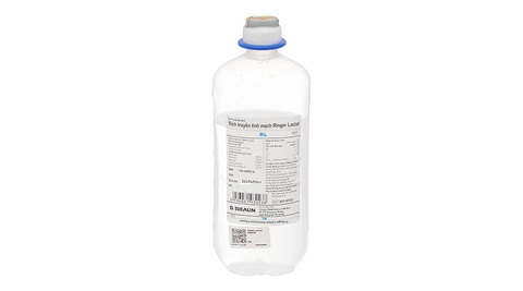 Dịch truyền Ringer Lactat B.Braun bổ sung nước, điện giải chai 500ml