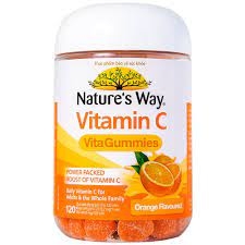 Kẹo dẻo Vita Gummies Vitamin C Nature's Way vị cam duy trì hệ miễn dịch khỏe mạnh (120 viên)