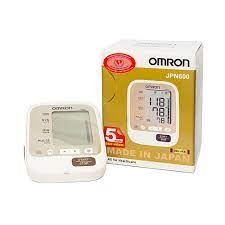 Máy đo huyết áp tự động Omron JPN600 hỗ trợ đo huyết áp và nhịp tim