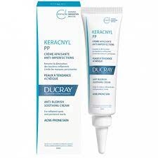 Kem dưỡng Ducray Keracnyl PP Anti-Blemish Soothing Cream giảm viêm mụn (30ml)