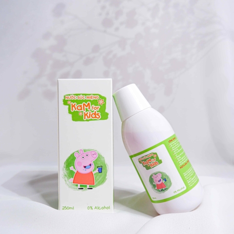 NƯỚC SÚC MIỆNG CHO TRẺ EM KAM FOR KID (CHAI 250ML)