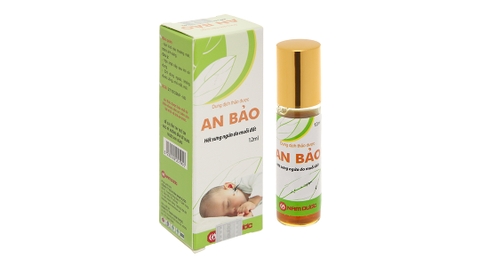 Dung dịch thảo dược An Bảo giảm sưng, ngứa do côn trùng đốt chai 12ml