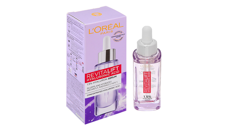 Serum L'Oréal Paris Revitalift Hyaluronic Acid 1.5%cấp ẩm và làm sáng da chai 30ml