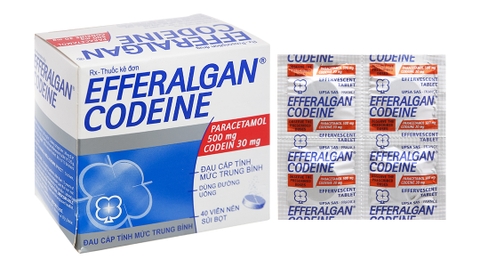 Thuốc Efferalgan Codeine Bristol Myers Squibb giúp giảm đau cấp tính