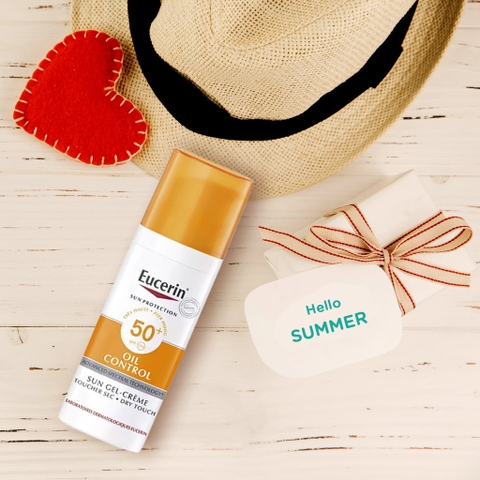 Kem Chống Nắng Eucerin Cho Da Nhờn Mụn Sun Dry Touch SPF50+ PA+++ 50ml