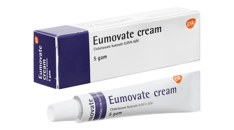 Kem bôi Eumovate Cream 0.05% trị viêm da tuýp 5g