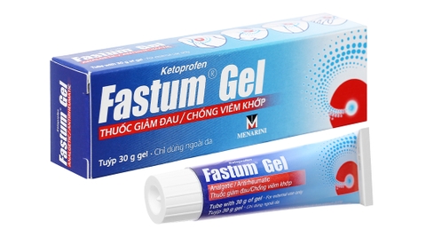 Fastum Gel 2.5% giảm đau, kháng viêm xương khớp tuýp 30g