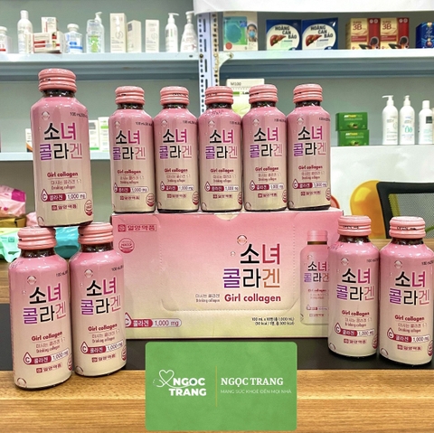 Nước Uống Girl Collagen Hàn Quốc Hỗ Trợ Làm Đẹp Da, Ngăn Ngừa Lão Hóa