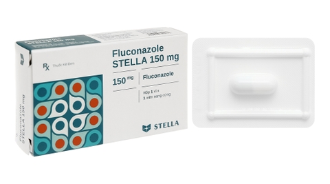 Fluconazole STELLA 150mg trị viêm màng não, nhiễm nấm (1 vỉ x 1 viên)