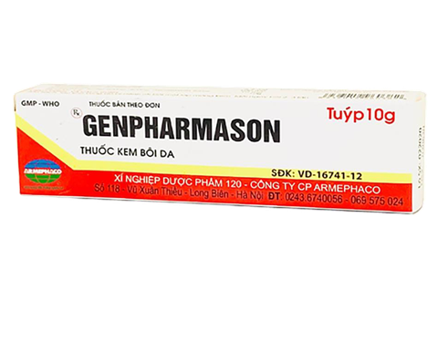 Kem bôi Genpharmason điều trị bệnh da liễu