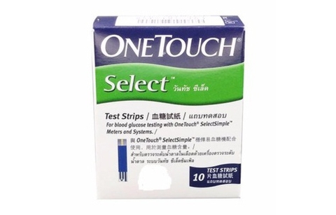 Que thử đường huyết OneTouch Select (10 cái)