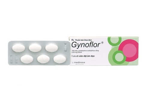 Gynoflor vaginal tablet B/6 (Hộp 1 vỉ x 6 Viên)