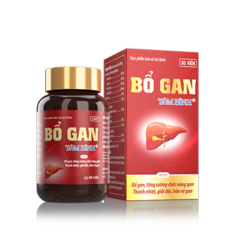 BỔ GAN TÂM BÌNH 60 VIÊN - THANH NHIỆT GIẢI ĐỘC GAN