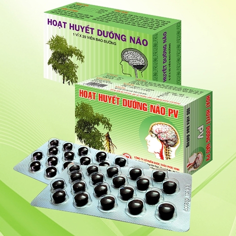 Thuốc Hoạt Huyết Dưỡng Não Phúc Vinh hỗ trợ điều trị thiểu năng tuần hoàn não (5 vỉ x 20 viên)