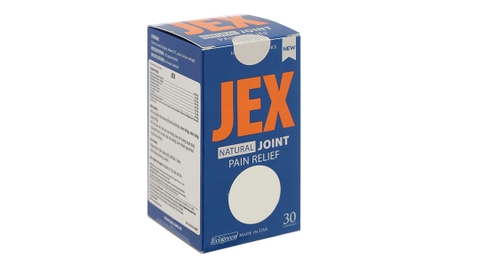 Ecogreen JEX Natural Joint Pain Relief bảo vệ, tái tạo sụn khớp chai 30 viên