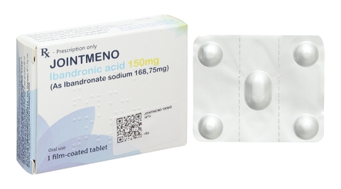 Jointmeno 150mg phòng và trị loãng xương (1 vỉ x 1 viên)