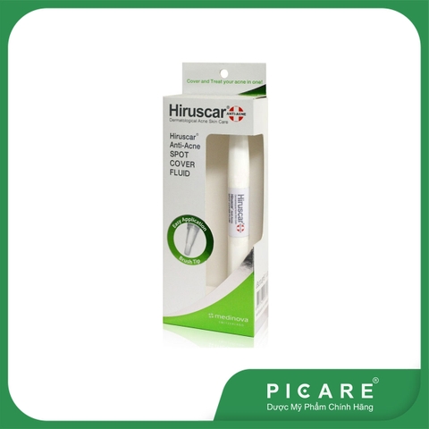 Kem Che Khuyết Điểm Và Ngăn Ngừa Mụn Hiruscar Anti-Acne Spot Cover Fluid 1ml