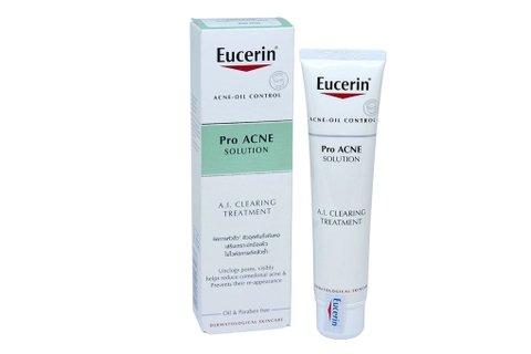 Kem Eucerin Pro Acne giảm bóng dầu, ngừa mụn tuýp 40ml