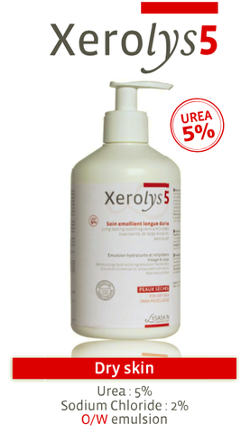 Kem dưỡng ẩm Xerolys 5 dành cho da khô, chàm