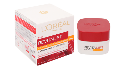 Kem dưỡng ban ngày L'Oréal Paris Revitalift dưỡng da săn chắc, giảm nếp nhăn hộp 50ml