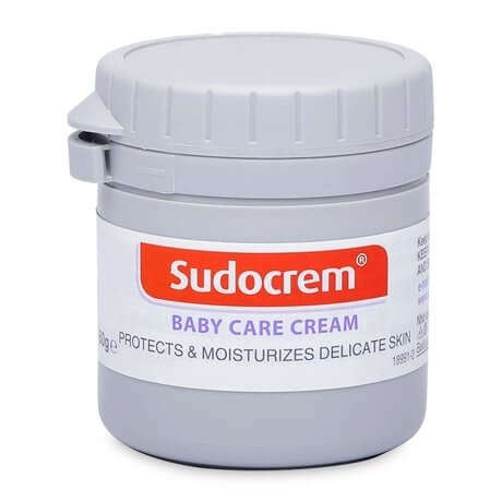 Kem chống hăm tã Sudocrem Baby Care Cream hỗ trợ điều trị mẩn đỏ, ngứa, hăm đỏ (60g)