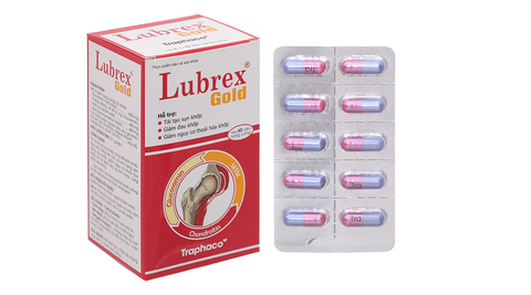 Viên uống Lubrex Gold tái tạo sụn, giảm đau khớp hộp 60 viên