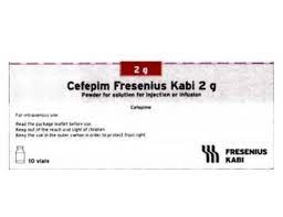 Cefepim Fresenius Kabi 2g - Thuốc điều trị nhiễm khuẩn nặng hiệu quả