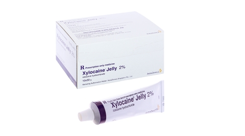Gel bôi Xylocaine Jelly 2% gây tê, bôi trơn bề mặt tuýp 30g