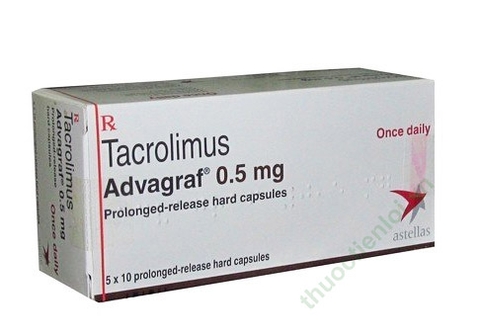 Advagraf 0.5Mg Astellas h/50v