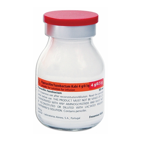 THUỐC PIPERACILLIN/TAZOBACTAM KABI 4G/0.5G, HỘP 10 LỌ