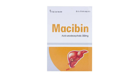 Macibin 300mg trị xơ gan mật nguyên phát (6 vỉ x 10 viên)