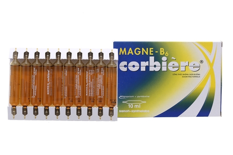 Dung dịch uống Magne - B6 Corbière trị các trường hợp thiếu magie (10 ống x 10ml)