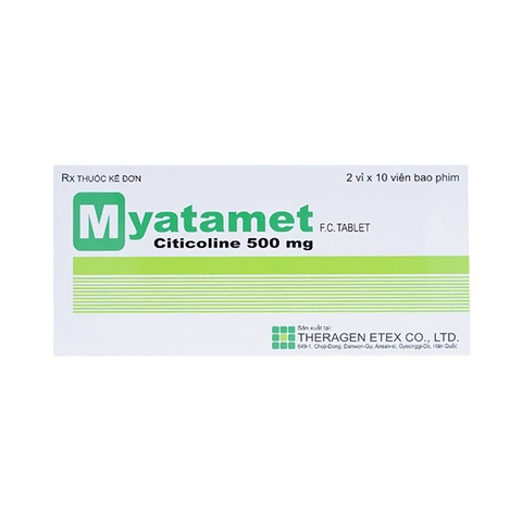 Thuốc Myatamet 500 Mg - Điều Trị Bệnh Alzheimer, Parkinson