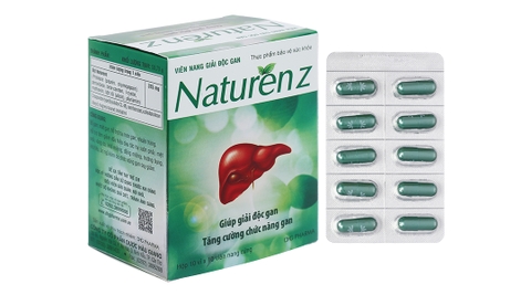 Naturen Z hỗ trợ giải độc, tăng cường chức năng gan hộp 100 viên