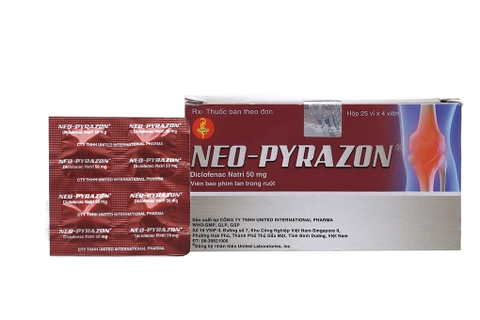 Neo Pyrazon giảm đau, kháng viêm xương khớp