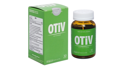 OTiV cải thiện tình trạng thiếu máu não, mất ngủ chai 30 viên