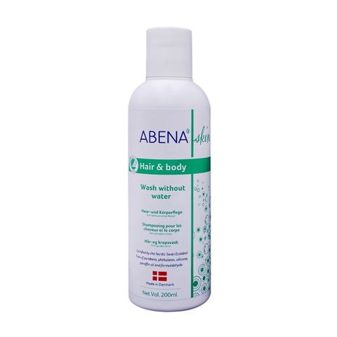Abena Hair Body Wash dầu gội và tắm khô 200ml