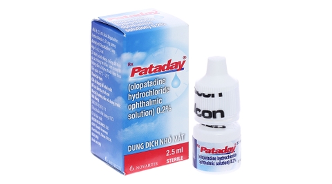 Dung dịch nhỏ mắt Pataday 0.2% phòng và trị viêm kết mạc dị ứng lọ 2.5ml