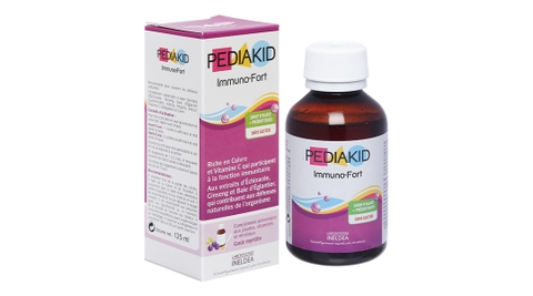 Pediakid Immuno Fort hỗ trợ tăng đề kháng chai 125ml