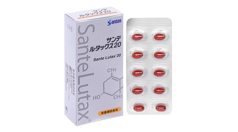 Sante Lutax 20 tăng cường thị lực, giảm mỏi mắt hộp 30 viên