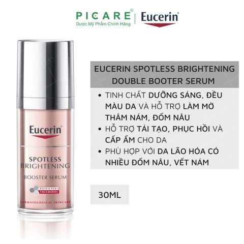 Tinh chất giảm thâm nám dưỡng sáng da Eucerin Spotless Brightening Booster Serum 30m