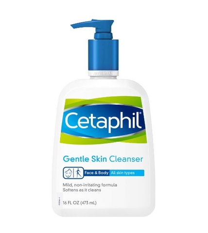 Sữa rửa mặt Cetaphil Gentle Skin Cleanser làm sạch dịu nhẹ chai 500ml