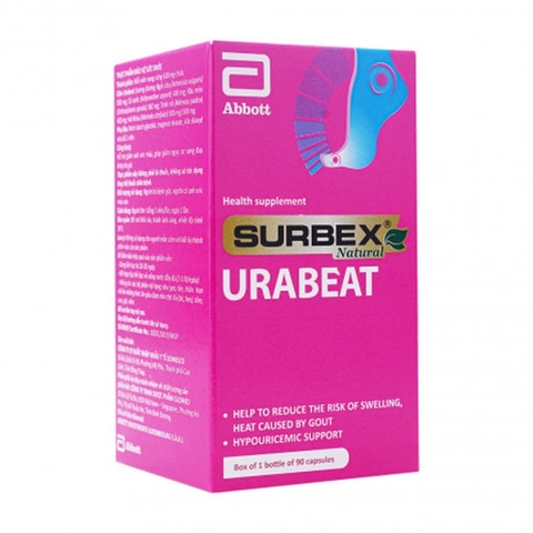 SURBEX NATURAL URABEAT ABBOTT 90 VIÊN