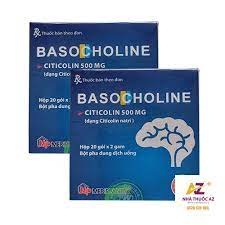 Basocholine 500mg Mediplantex điều trị các rối loạn trí nhớ (20 gói x 2g)